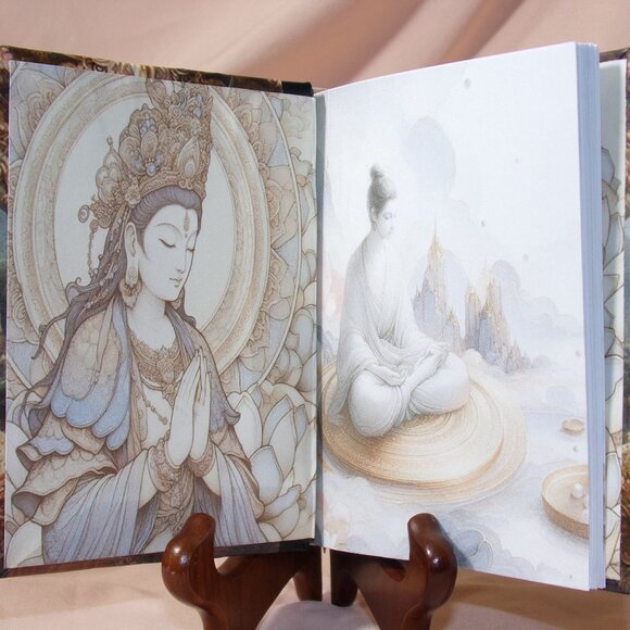 MAUKA WAY (The Mountain Path) Buddhist Poetry Art Teachings Spiritual Gift Book - Picture 3 of 16